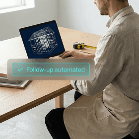 Estimate follow-ups automated with SMS/email reminders