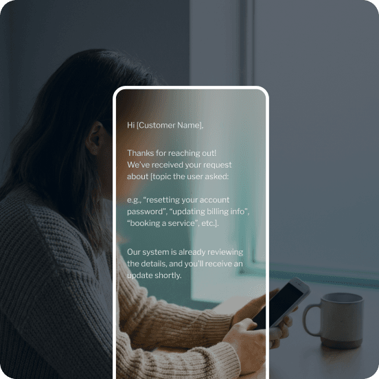 FAQs resolved via SMS/Email automatically